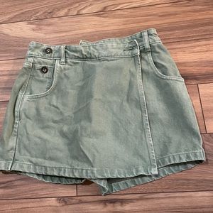 Zara Green Skort